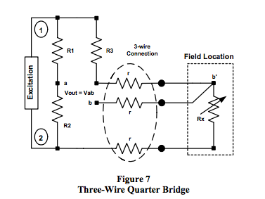 3-wire quarter bridge