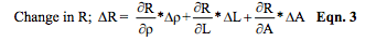 change in conductive current