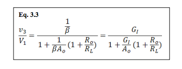 op amp ideal model equations