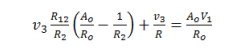 op amp ideal model equations