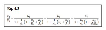 op amp ideal model equations