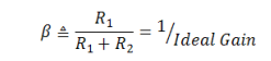 op amp ideal gain equations