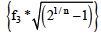 3-dB point equation