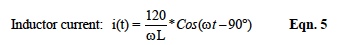 inductor current formula