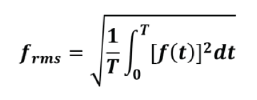 crest factor frms formula