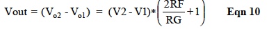IC Op Amp Errors - Equation 10