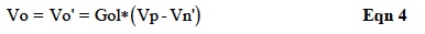 IC Op Amp Errors - Equation 4
