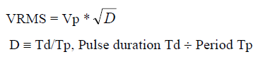 RMS Equation