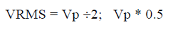 RMS Equation